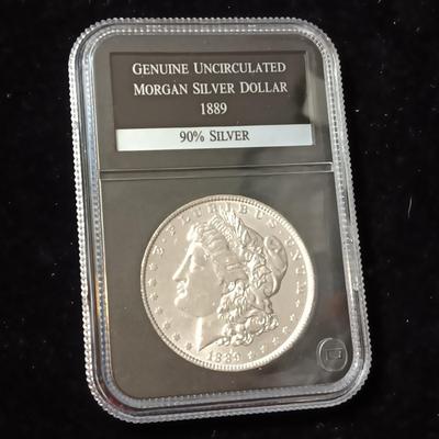 1889 UNC MORGAN SILVER DOLLAR