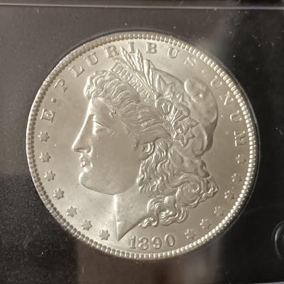 1890 UNC MORGAN SILVER DOLLAR