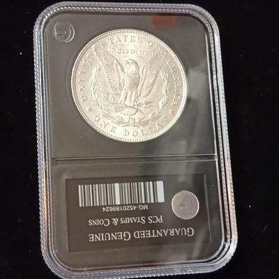 1896 UNC MORGAN SILVER DOLLAR
