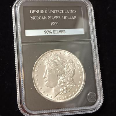 1900 UNC MORGAN SILVER DOLLAR
