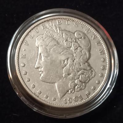 1901 MORGAN SILVER DOLLAR