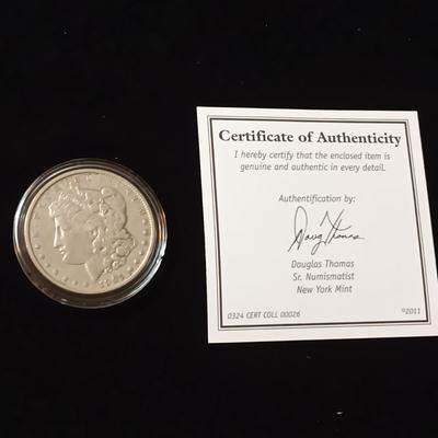 1901 MORGAN SILVER DOLLAR