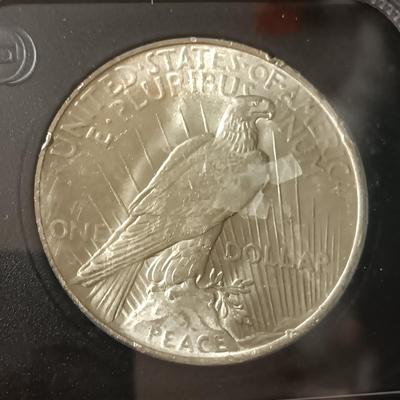 1923 UNC PEACE SILVER DOLLAR