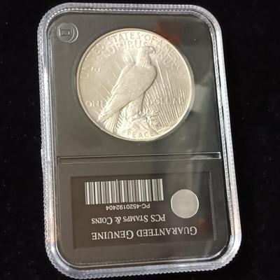 1924 UNC PEACE SILVER DOLLAR