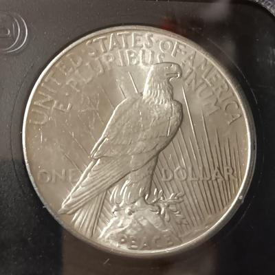 1925 UNC PEACE SILVER DOLLAR