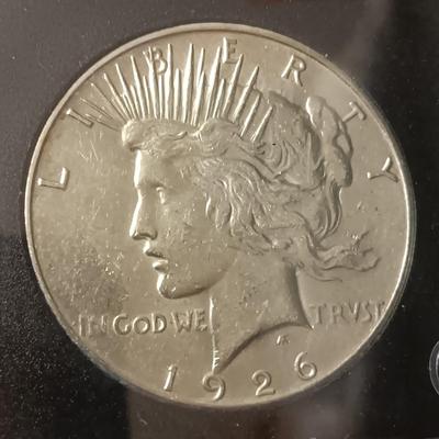 1926 UNC PEACE SILVER DOLLAR