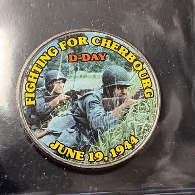 12 WORLD WAR II COLORIZED KENNEDY HALF DOLLARS