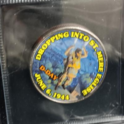 12 WORLD WAR II COLORIZED KENNEDY HALF DOLLARS