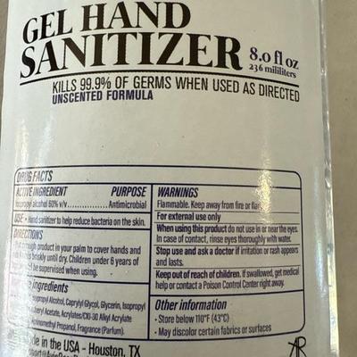 Hand sanitizer