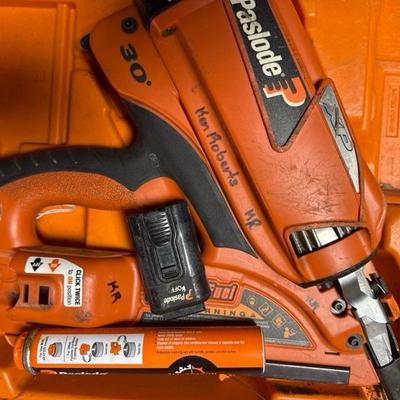 Paslode nail gun
