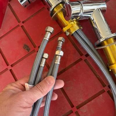 Bathroom sink faucets
