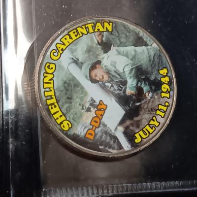 12 WORLD WAR II COLORIZED KENNEDY HALF DOLLARS
