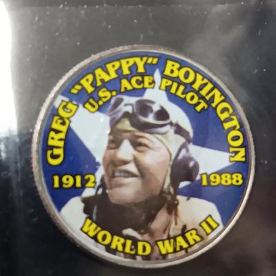 12 WORLD WAR II COLORIZED KENNEDY HALF DOLLARS