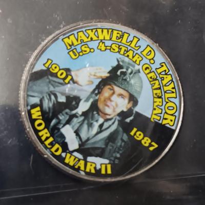 12 WORLD WAR II COLORIZED KENNEDY HALF DOLLARS