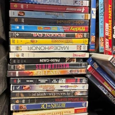 Assortment of movies