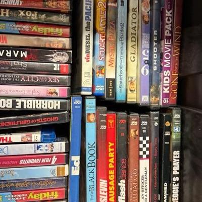 Assortment of movies