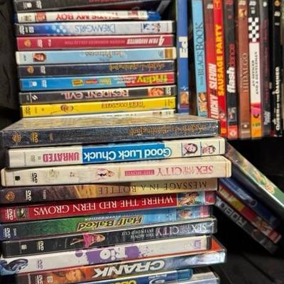Assortment of movies