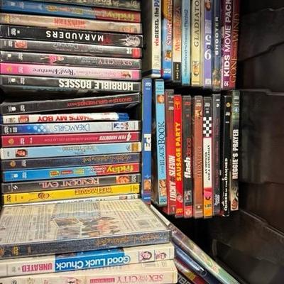 Assortment of movies