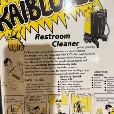 Kaivac cleaning machine