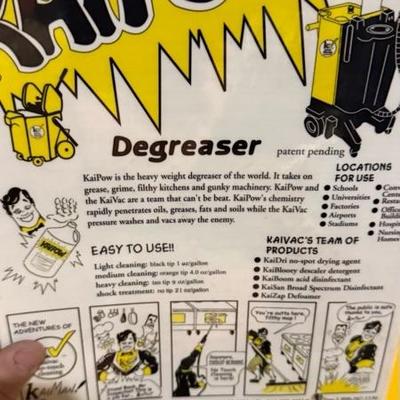 Kaivac cleaning machine