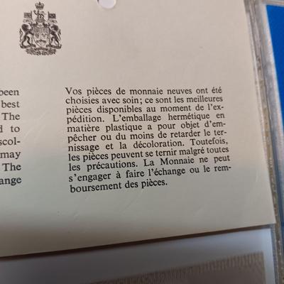 2 CANADIAN COINS PROOF SETS