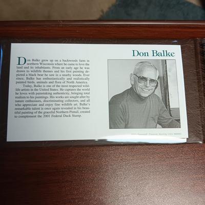 THE US DUCK STAMPS FIRST DAY OF ISSUE
