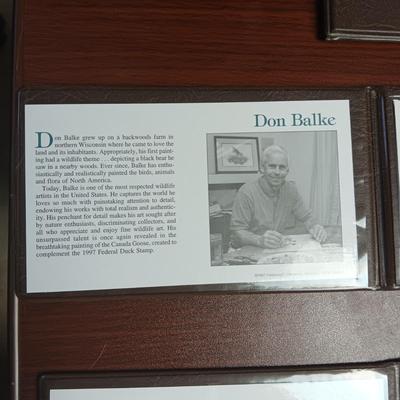 THE US DUCK STAMPS FIRST DAY OF ISSUE