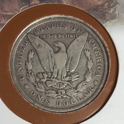 1898 MORGAN SILVER DOLLAR AMERICA IN THE WEST