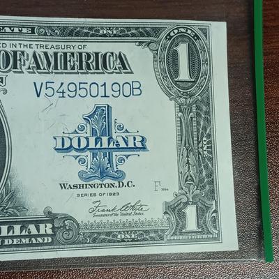 1923 SERIES $1 SILVER CERTIFICATE NOTE