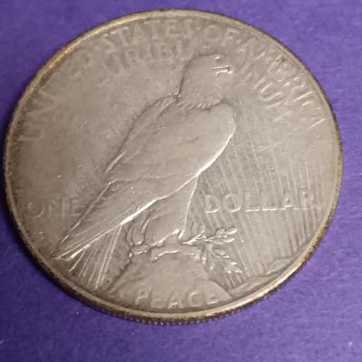 1927 & 1928 PEACE SILVER DOLLARS
