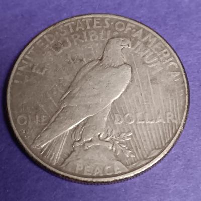 1927 & 1928 PEACE SILVER DOLLARS