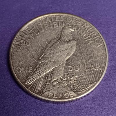 1921 PEACE SILVER DOLLAR