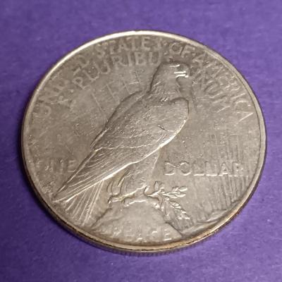 1923 PEACE SILVER DOLLAR