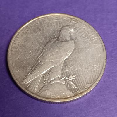 1922 PEACE SILVER DOLLAR