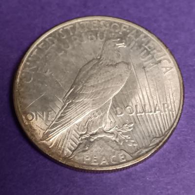 1924 PEACE SILVER DOLLAR