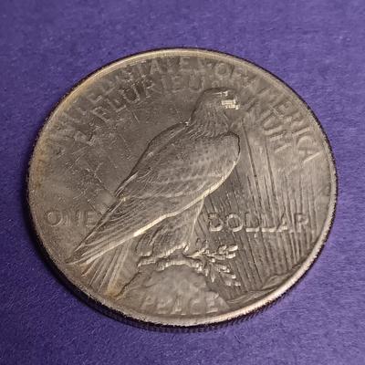 1925 PEACE SILVER DOLLAR