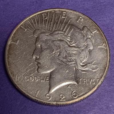 1926 PEACE SILVER DOLLAR