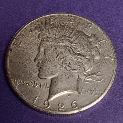 1926 PEACE SILVER DOLLAR