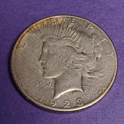 1923 & 1934 PEACE SILVER DOLLARS