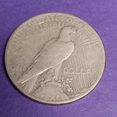 1923 & 1934 PEACE SILVER DOLLARS