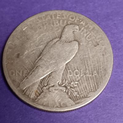 1922 & 1924 PEACE SILVER DOLLARS
