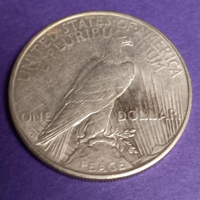 1934 PEACE SILVER DOLLAR