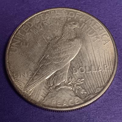 1935 PEACE SILVER DOLLAR