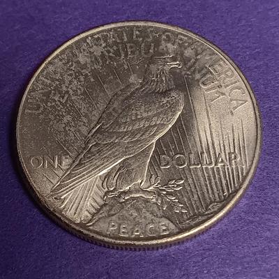 1934 PEACE SILVER DOLLAR