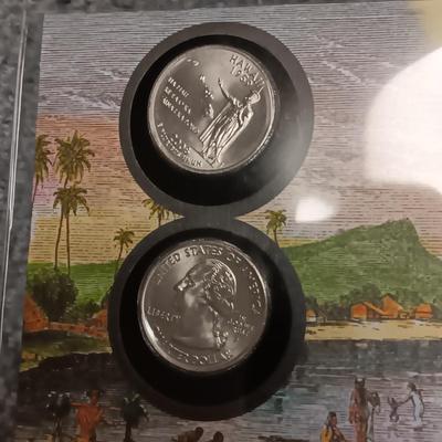 FLAGS OF OUR NATION UNC STATE QUARTERS