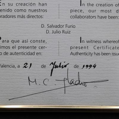 Lladro "The Apollo Landing" with Certificate of Authenticity