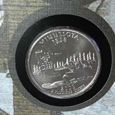 FLAGS OF OUR NATION UNC STATE QUARTERS