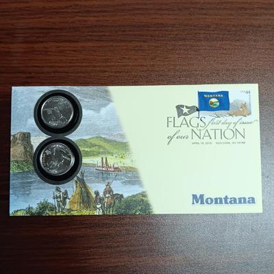 FLAGS OF OUR NATION UNC STATE QUARTERS