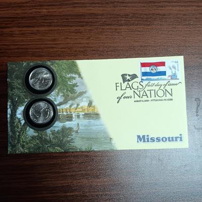 FLAGS OF OUR NATION UNC STATE QUARTERS