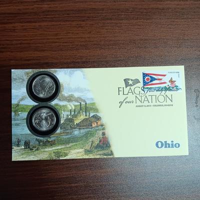 FLAGS OF OUR NATION UNC STATE QUARTERS